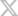 X