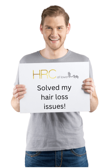 Happy hair loss customer