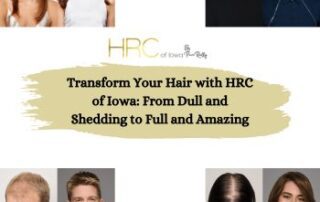 Transform Your Hair with HRC of Iowa From Dull and Shedding to Full and Amazing