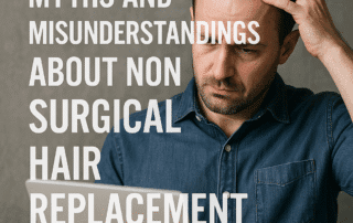 MYTHS AND MISUNDERSTANDINGS ABOUT NON SURGICAL HAIR REPLACEMENT