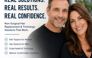 HRC of Iowa - Real Solutions - Real Results - Real Confidence - Non-Surgical Hair Replacement - Trichology